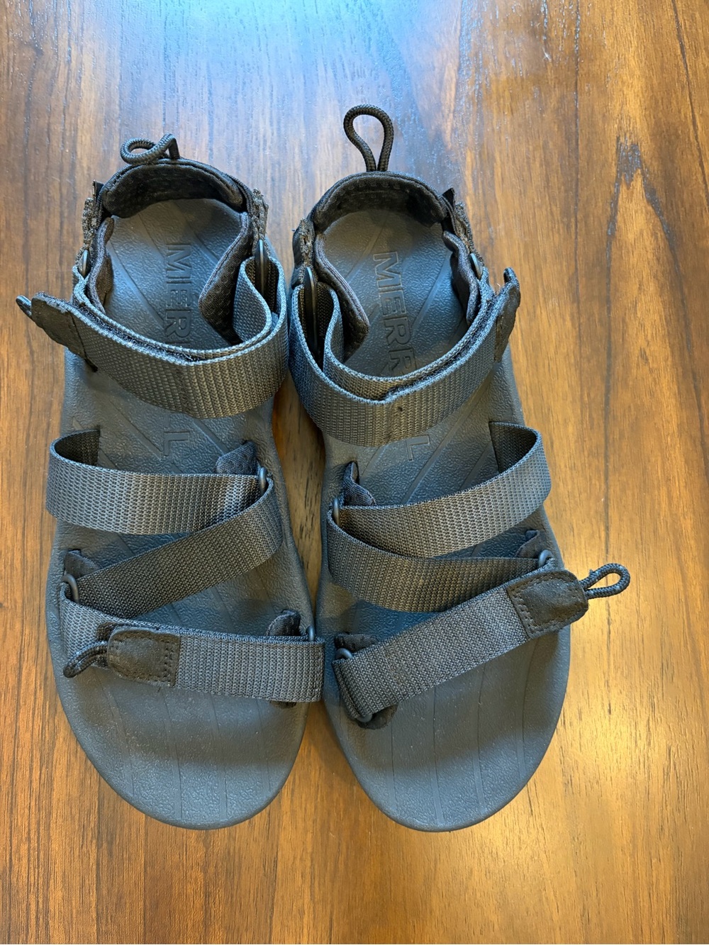 Merrell Women's Black Hiking Strap Sandals